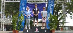 Mathéo champion de France d'Eau Libre à Martigues