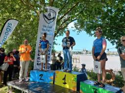 Mathilda sur la plus haute marche du podium